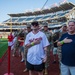 Staff Sgt. Andrew Wolfe Throws First Pitch at Washington Nationals National Guard Appreciation Game