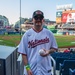 Staff Sgt. Andrew Wolfe Throws First Pitch at Washington Nationals National Guard Appreciation Game