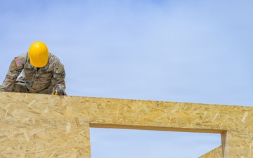 Wyoming Army National Guard public affairs unit support construction project in Cheyenne
