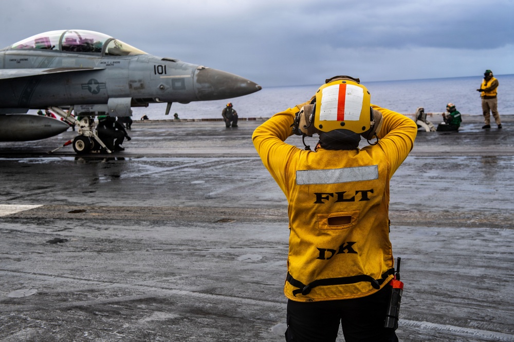 Nimitz Conducts Flight Operations