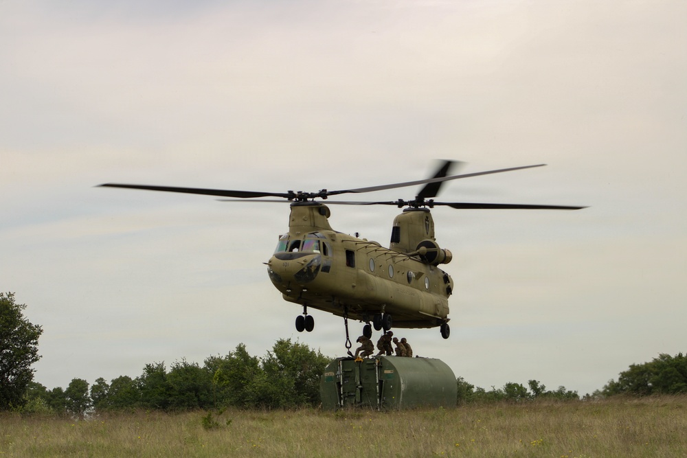 Hood Strike CH-47 Sling-Load Operations