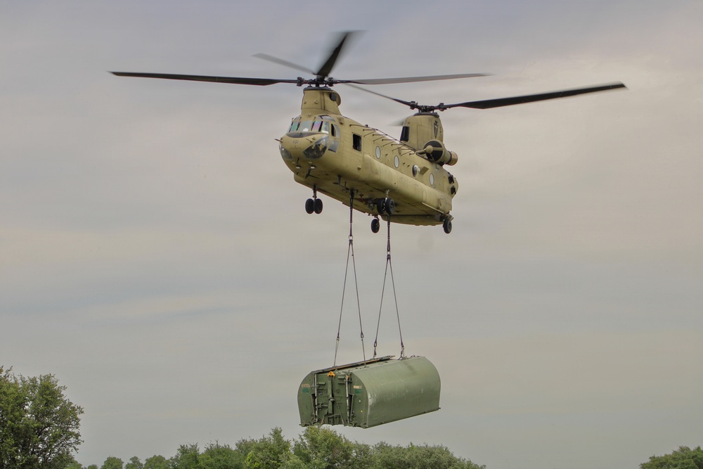 Hood Strike CH-47 Sling-Load Operations