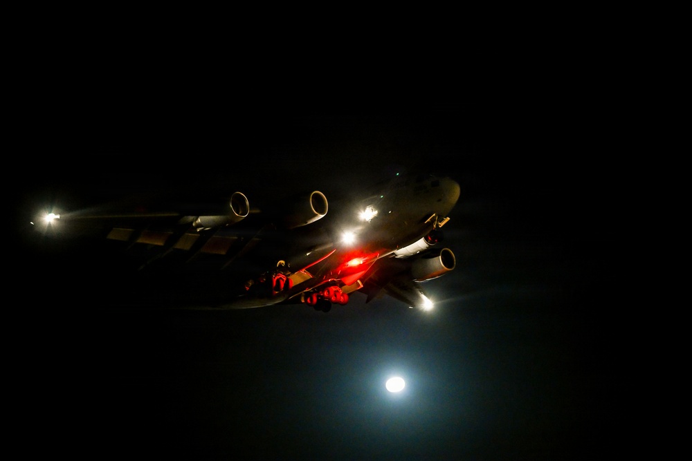 Carrying cargo in the U.S. Central Command AOR