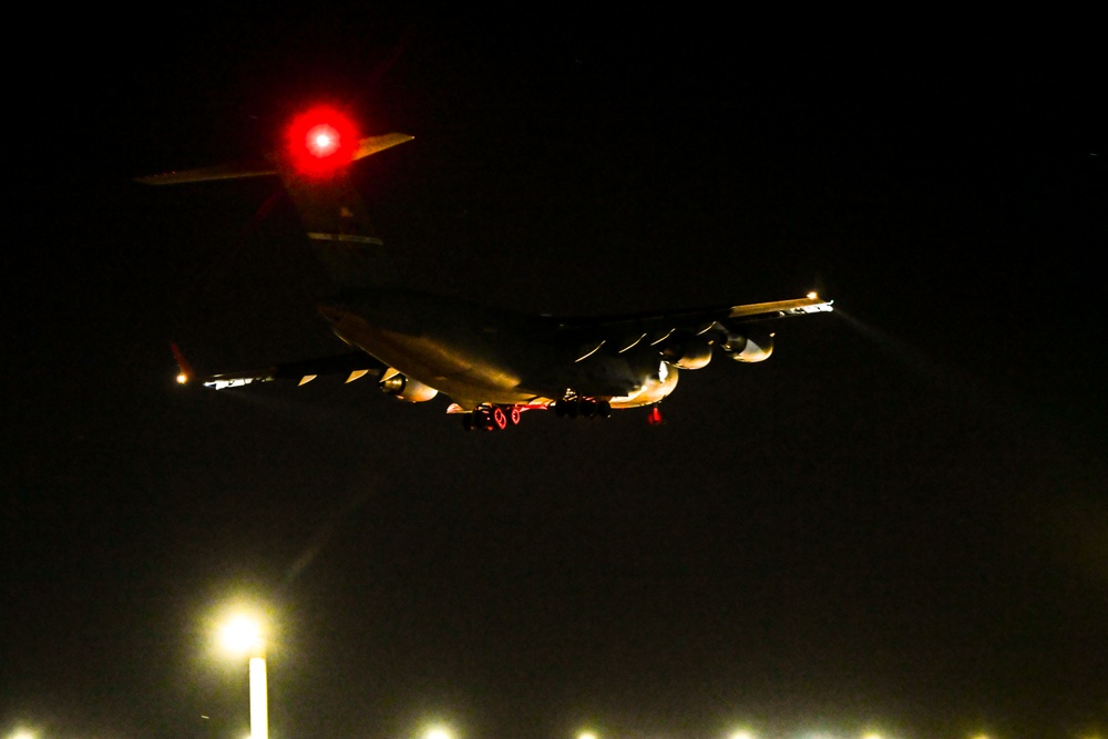 Carrying cargo in the U.S. Central Command AOR