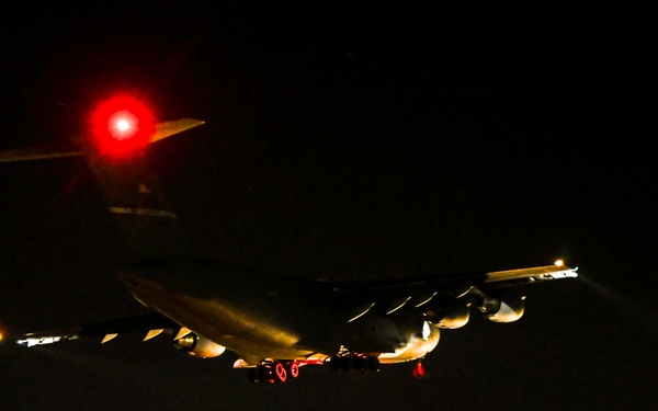 Carrying cargo in the U.S. Central Command AOR