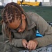 Airman assembles aircraft weapon components