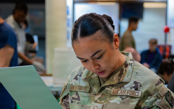 Osan Airmen respond to simulated aircraft crash