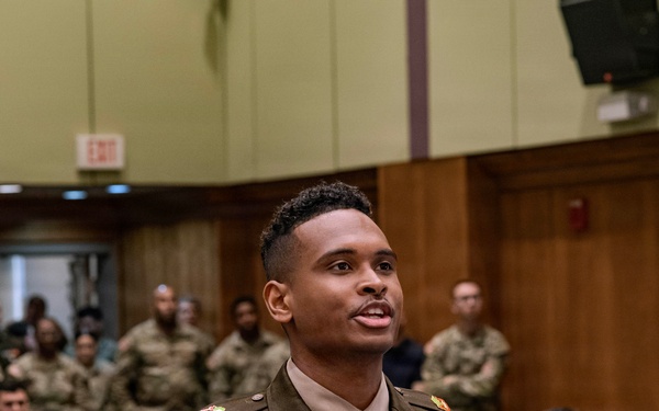 Welcoming the Next Generation: 2nd Battalion, 1st Air Defense Artillery Hosts NCO Induction Ceremony