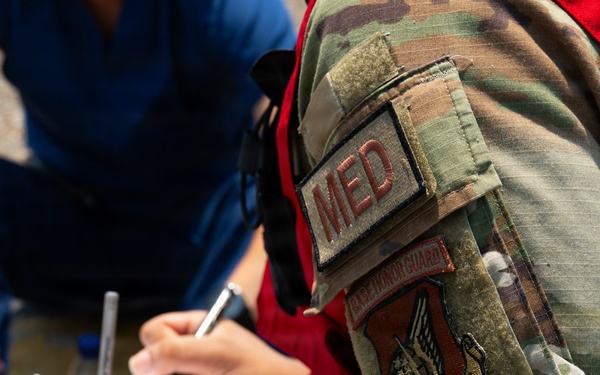 Osan Airmen respond to simulated aircraft crash