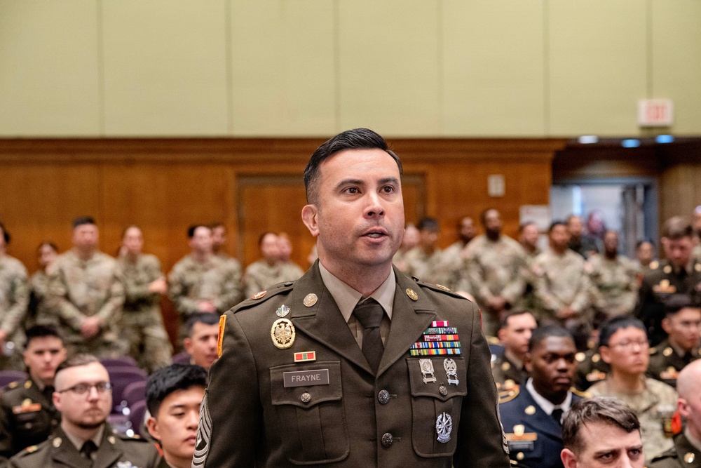 Welcoming the Next Generation: 2nd Battalion, 1st Air Defense Artillery Hosts NCO Induction Ceremony