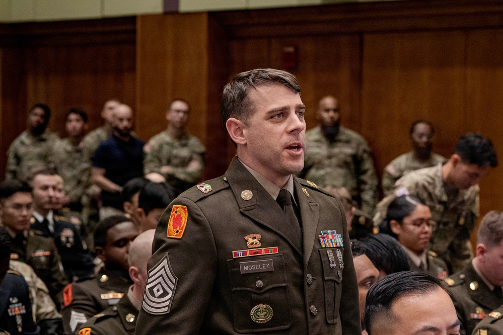 Welcoming the Next Generation: 2nd Battalion, 1st Air Defense Artillery Hosts NCO Induction Ceremony