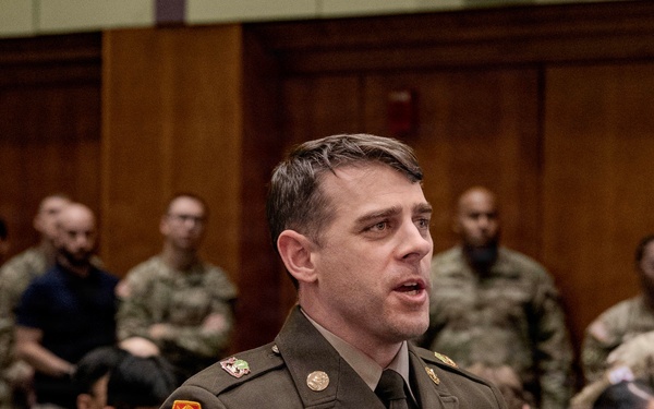 Welcoming the Next Generation: 2nd Battalion, 1st Air Defense Artillery Hosts NCO Induction Ceremony