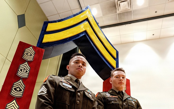 Welcoming the Next Generation: 2nd Battalion, 1st Air Defense Artillery Hosts NCO Induction Ceremony