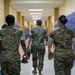 Camp Blaz Marines conduct poolee talks at Okkodo High School