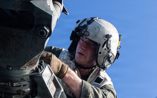 USS Portland Marines Conduct Routine Operations