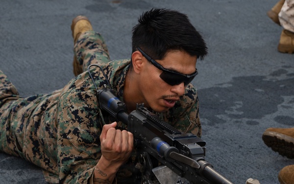 USS Portland Marines Conduct Routine Operations
