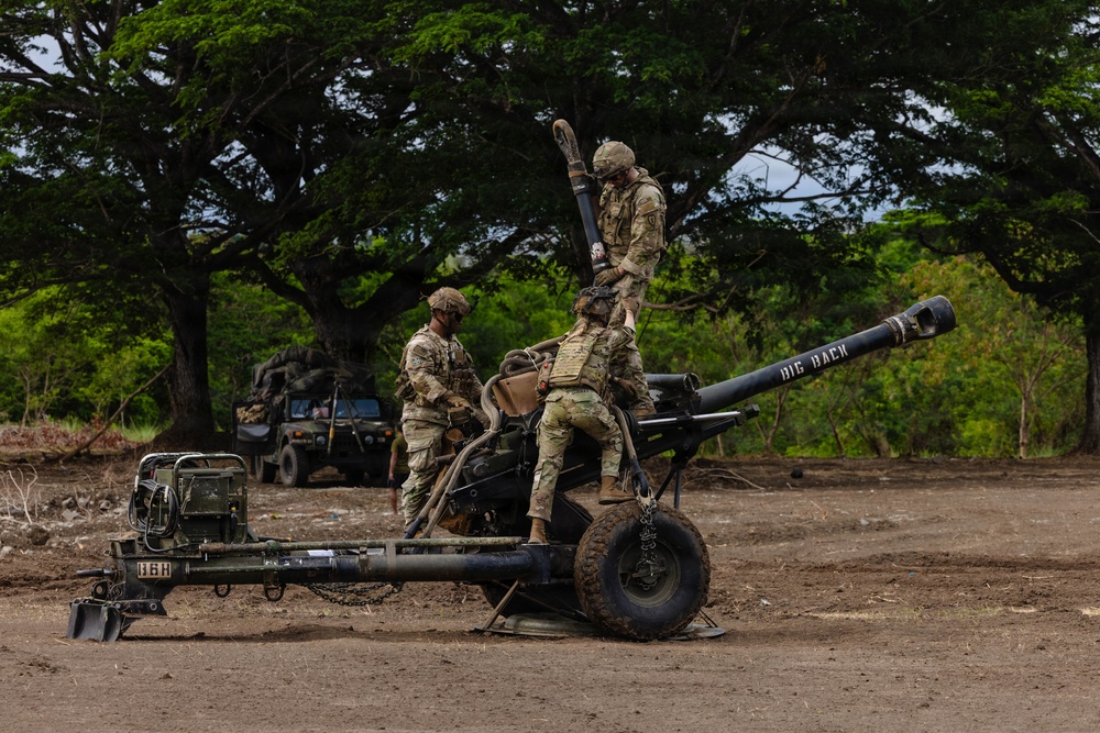 Salaknib 2026: 3-7 Field Artillery Executes Gun Raid Training in the Philippines