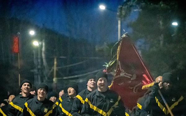 Building Strength and Cohesion: 2nd Battalion, 1st Air Defense Artillery Conducts Battalion Run