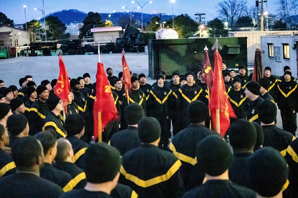 Building Strength and Cohesion: 2nd Battalion, 1st Air Defense Artillery Conducts Battalion Run