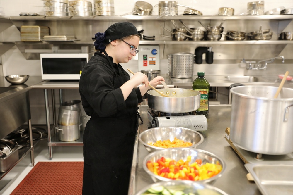 The Art of the Meal: ZMHS culinary class cooks up feast for Soldiers, community volunteers