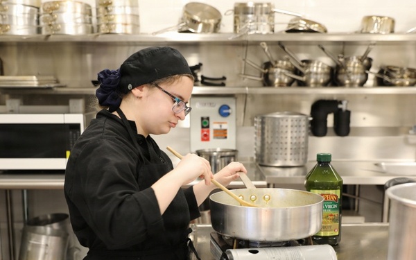 The Art of the Meal: ZMHS culinary class cooks up feast for Soldiers, community volunteers