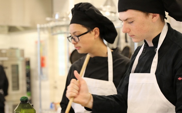 The Art of the Meal: ZMHS culinary class cooks up feast for Soldiers, community volunteers