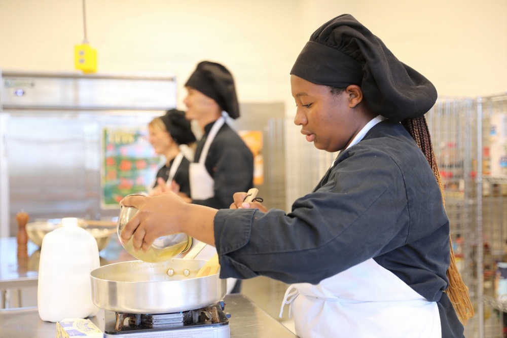 The Art of the Meal: ZMHS culinary class cooks up feast for Soldiers, community volunteers