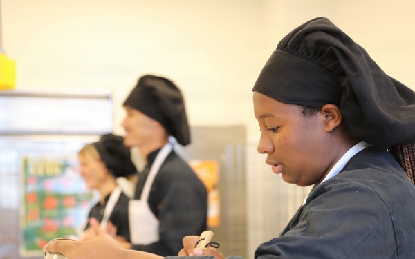 The Art of the Meal: ZMHS culinary class cooks up feast for Soldiers, community volunteers