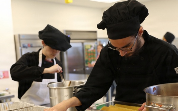 The Art of the Meal: ZMHS culinary class cooks up feast for Soldiers, community volunteers