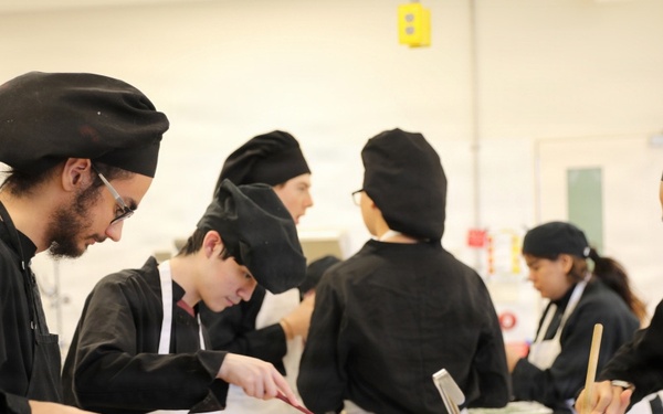 The Art of the Meal: ZMHS culinary class cooks up feast for Soldiers, community volunteers
