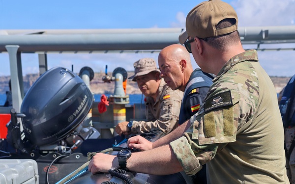 MN1 Merrick Ziegenbein assigned to CTG 68.3 participate in ESP MINEX-26