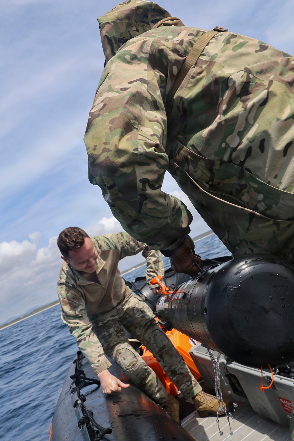 U.S. Navy Sailors participate in ESP MINEX-26
