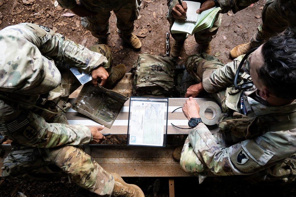94th AAMDC's BSC '26 Land Navigation Event
