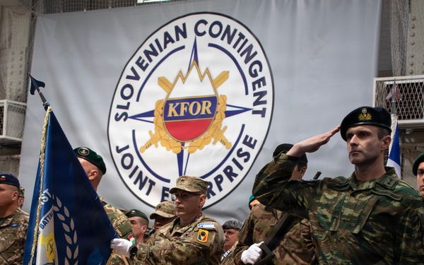 KFOR RC-E Non-Kinetic Battalion conducts change of command ceremony