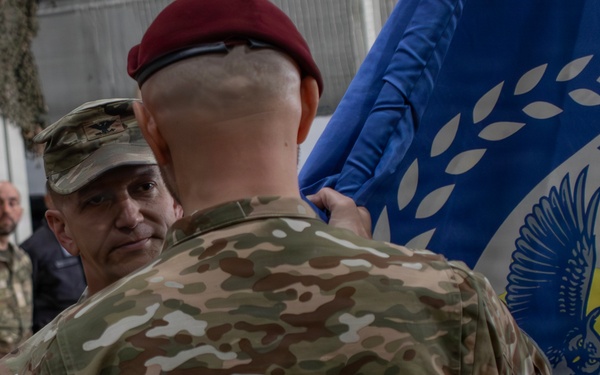 KFOR RC-E Non-Kinetic Battalion conducts change of command ceremony