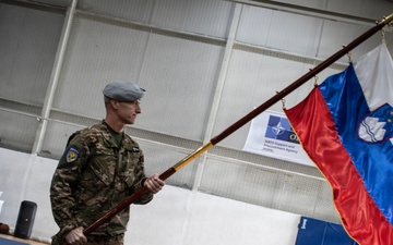 KFOR RC-E Non-Kinetic Battalion conducts change of command ceremony