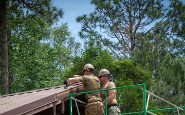 Naval Construction Battalion 14 Completes Training While Supporting Local Community