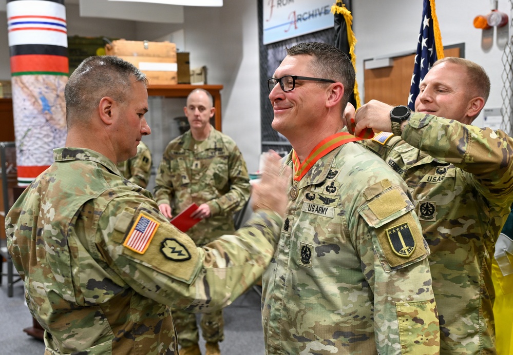 U.S. Army Sgt. Maj. Bell receives Order of Saint Barbara award at ceremony in Germany