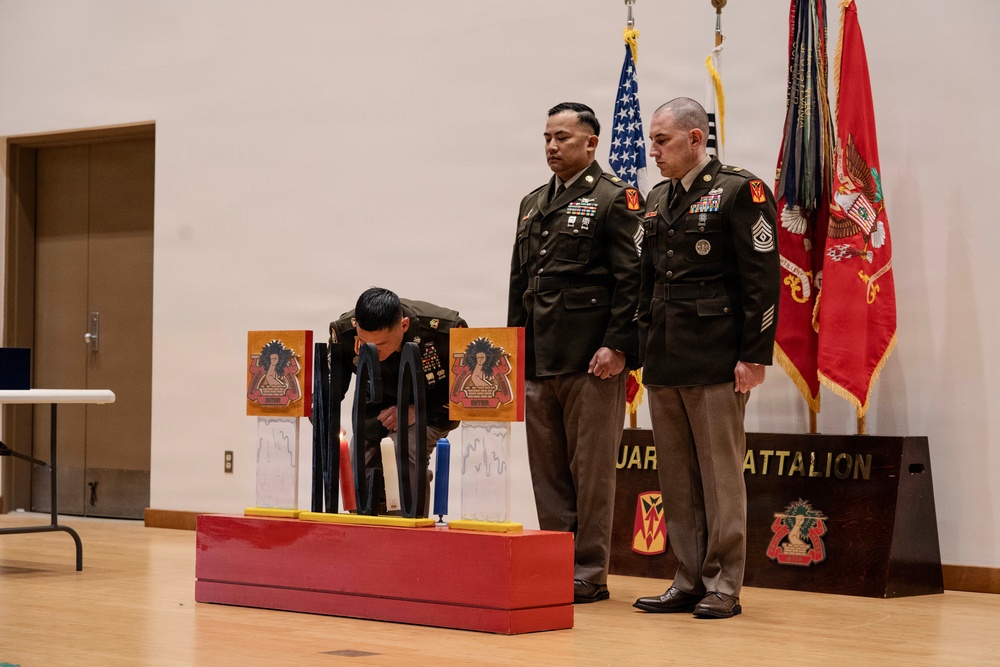 Forging Leaders: 2nd Battalion, 1st Air Defense Artillery Hosts NCO Induction Ceremony