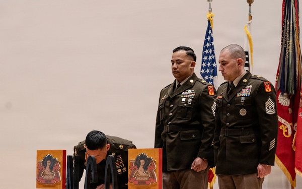 Forging Leaders: 2nd Battalion, 1st Air Defense Artillery Hosts NCO Induction Ceremony