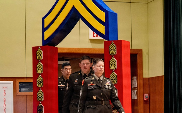 Forging Leaders: 2nd Battalion, 1st Air Defense Artillery Hosts NCO Induction Ceremony