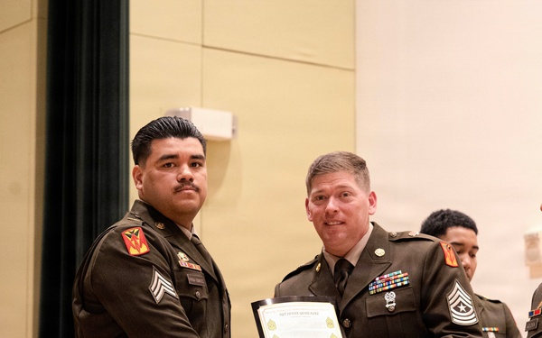 Forging Leaders: 2nd Battalion, 1st Air Defense Artillery Hosts NCO Induction Ceremony