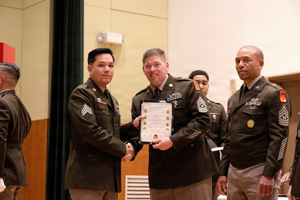Forging Leaders: 2nd Battalion, 1st Air Defense Artillery Hosts NCO Induction Ceremony