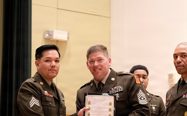Forging Leaders: 2nd Battalion, 1st Air Defense Artillery Hosts NCO Induction Ceremony