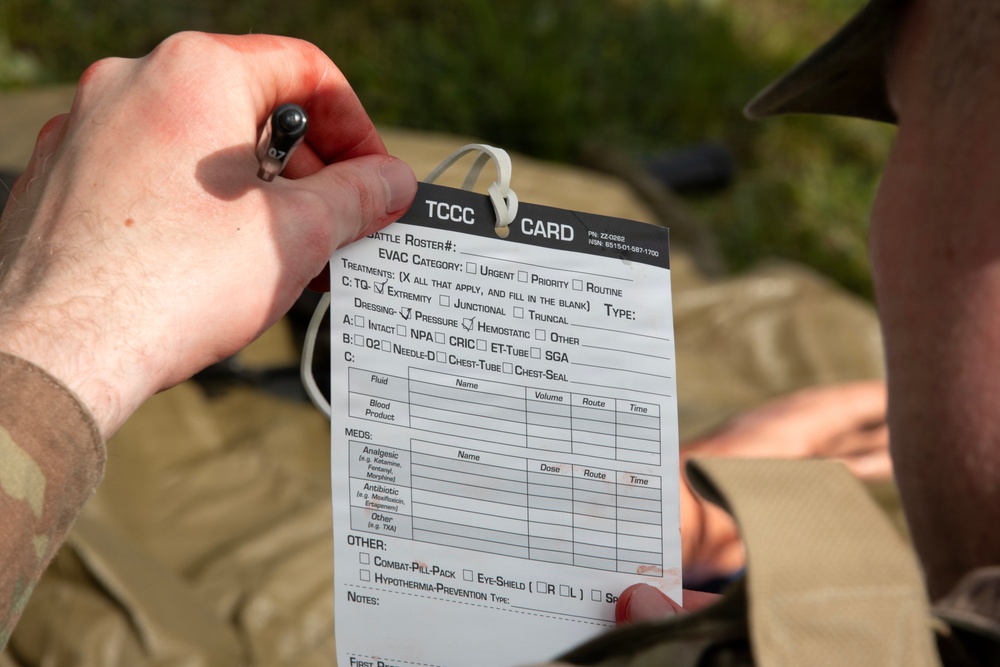 Florida Guard medics enhance KFOR’s medical readiness, capabilities during Combat Lifesaver training