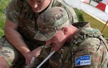 Florida Guard medics enhance KFOR’s medical readiness, capabilities during Combat Lifesaver training