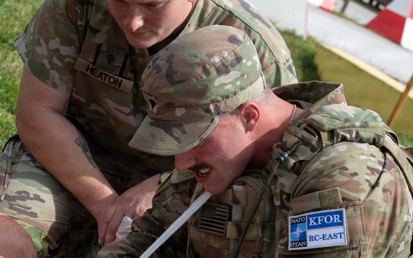 Florida Guard medics enhance KFOR’s medical readiness, capabilities during Combat Lifesaver training