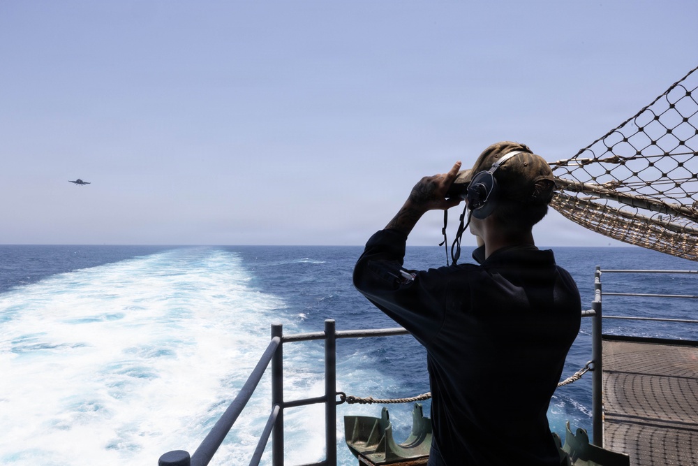 USS George H.W. Bush underway operations