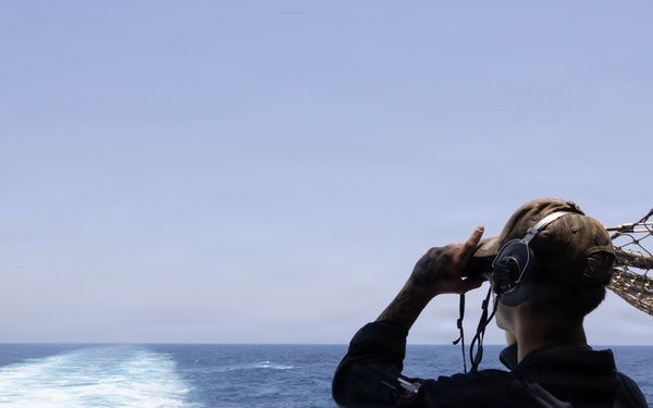 USS George H.W. Bush underway operations