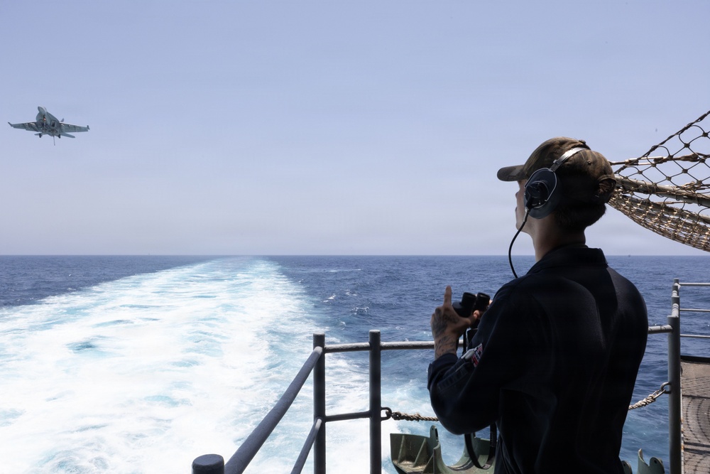 USS George H.W. Bush underway operations